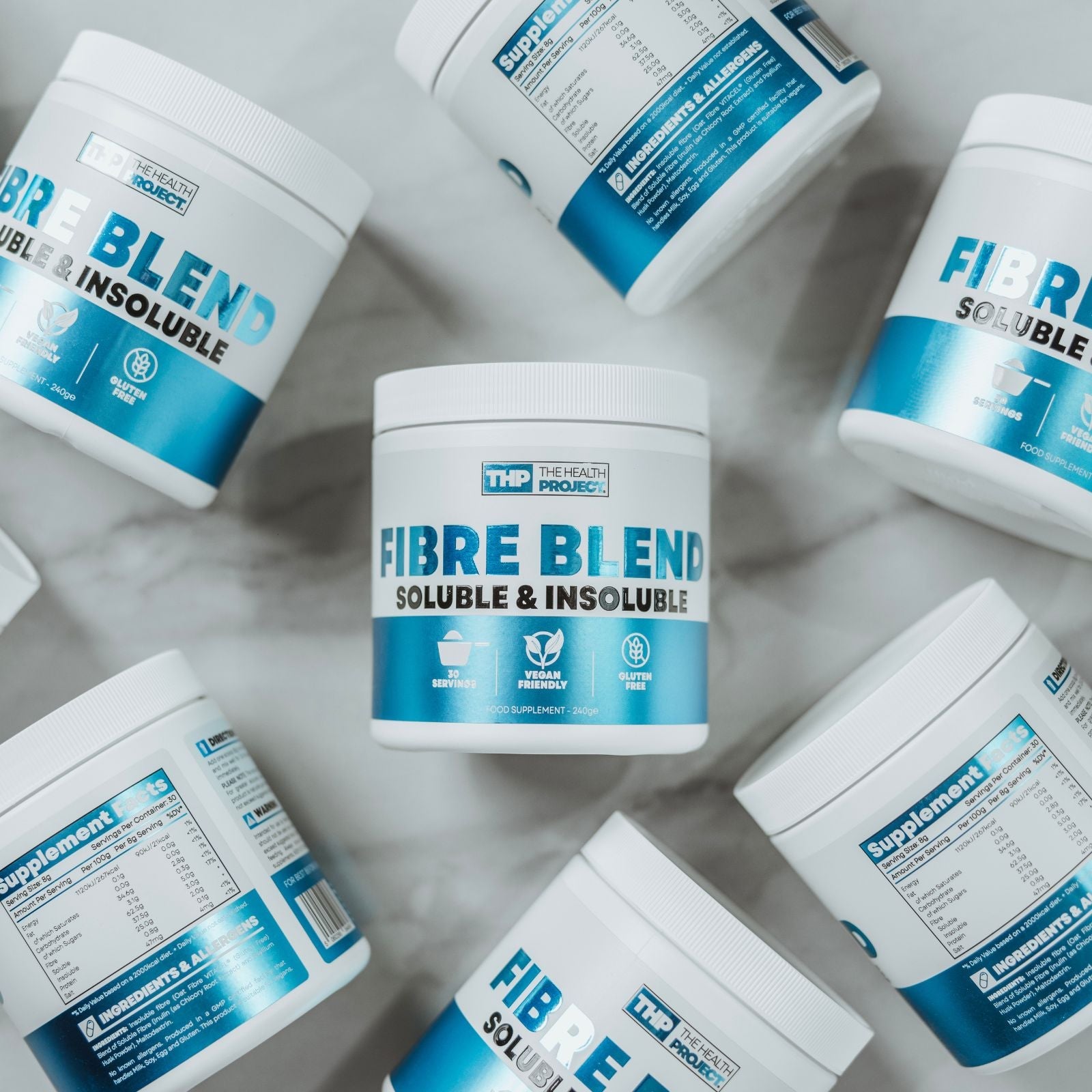 The Health Project Fibre Blend 240g - Discount SupplementsThe Health Project